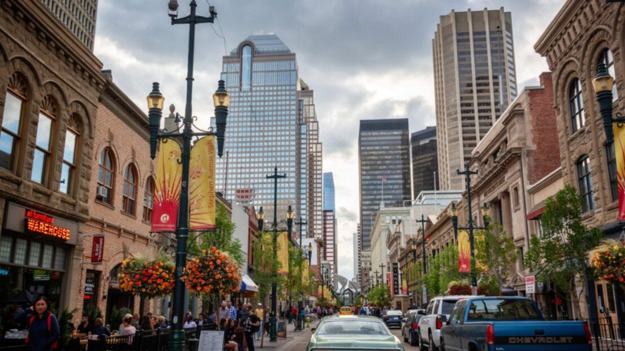 Downtown Calgary, Alberta.