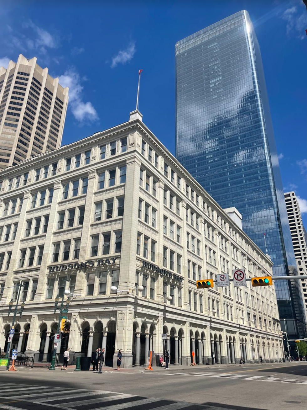 Downtown Calgary.