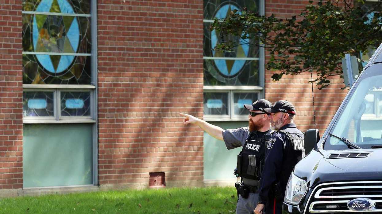 Dozens of shots fired near Belleville synagogue