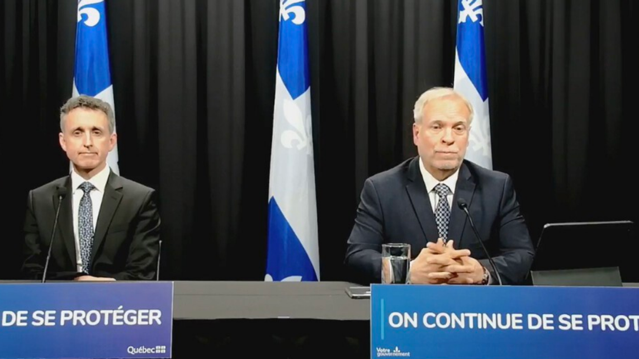 Dr Jean Longtin et Dr Luc Boileau.