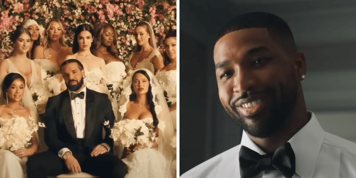 Drake Prom Drake Marries 23 Women In His New Music Video & Tristan Thompson Is ...
