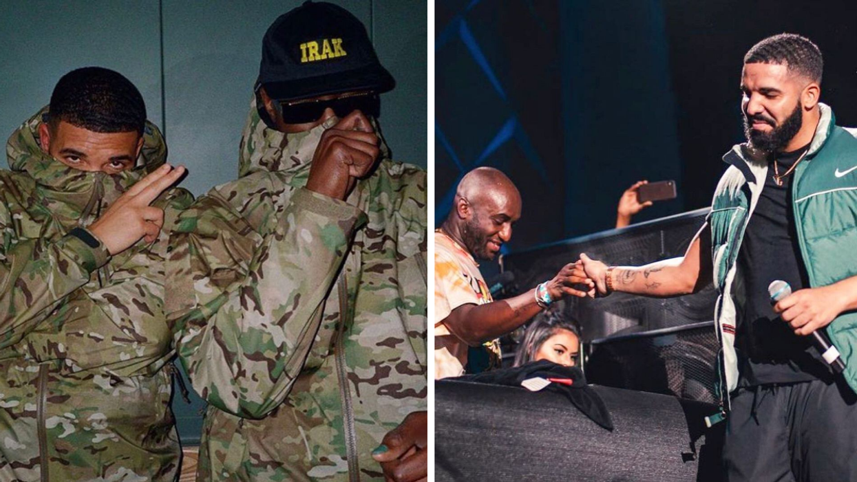Drake Just Got A New Tattoo & It's A Heartwarming Tribute To Virgil Abloh (PHOTO)