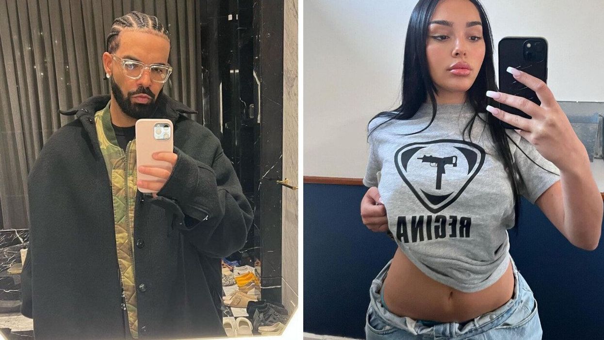 Drake. Right: Lilah Pi.