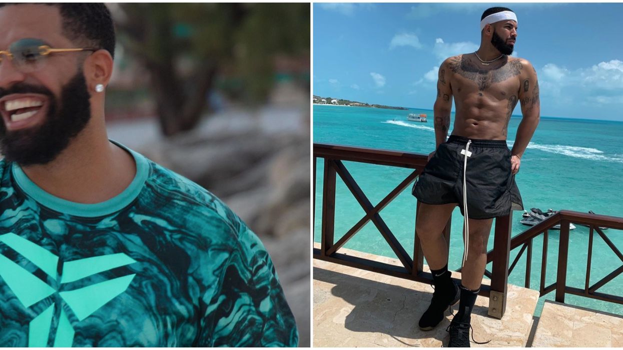 Drake's Back Tattoos