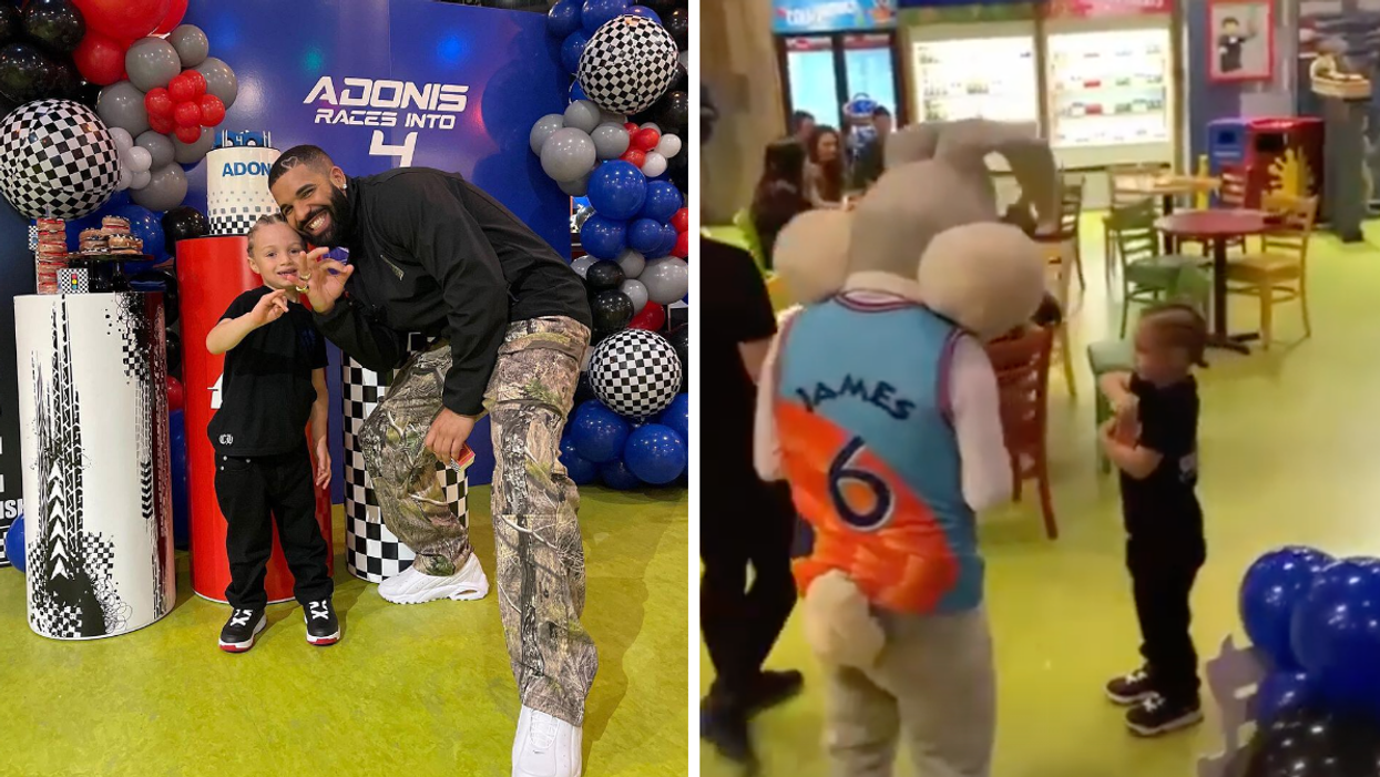 Drake's Son Adonis Just Celebrated His Birthday With His Dad & Bugs Bunny (PHOTOS)