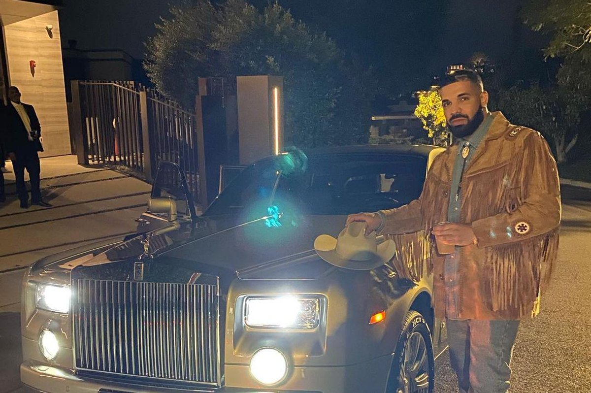 Drake's Rols Rois Drake Was Just Gifted The Same Rolls Royce He Used To Rent To 'Keep Up ...