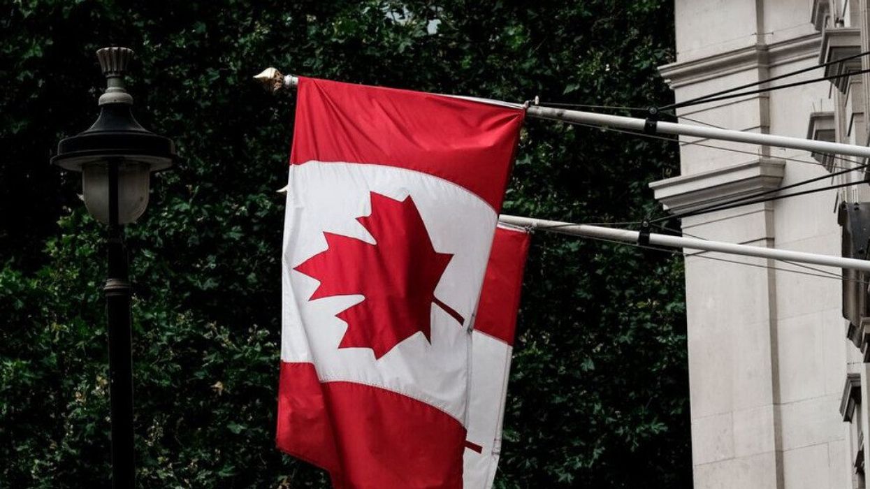 Drapeaux du Canada.