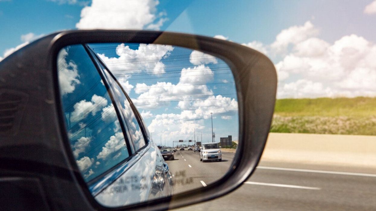 Driving on a Toronto road.