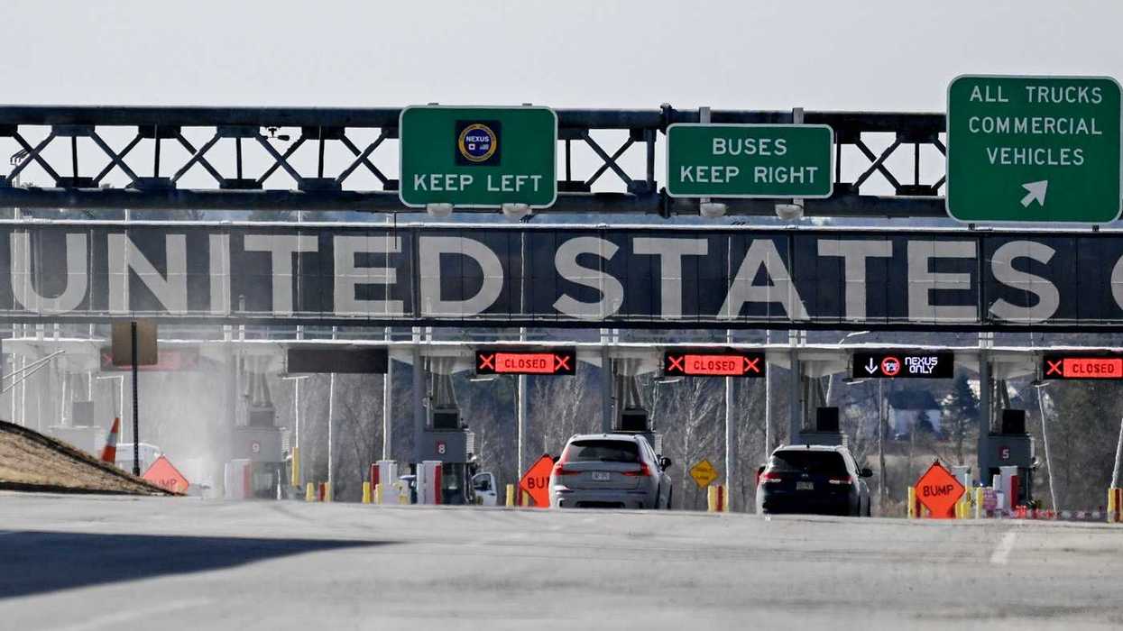 Drug seizures at U.S.-Canada border down