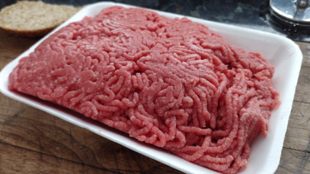 Du bœuf haché.