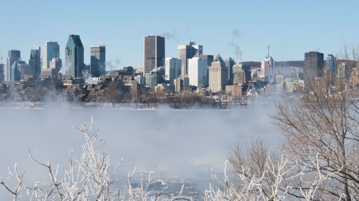 Du froid extrême à Montréal.
