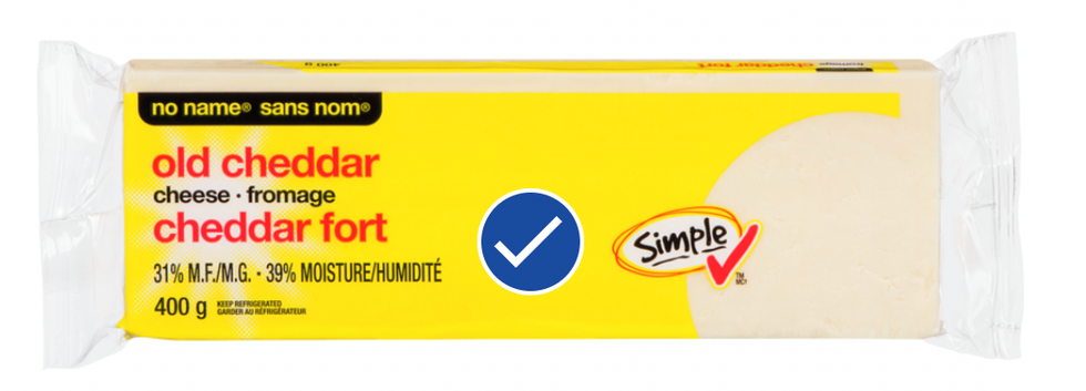 Du fromage cheddar.