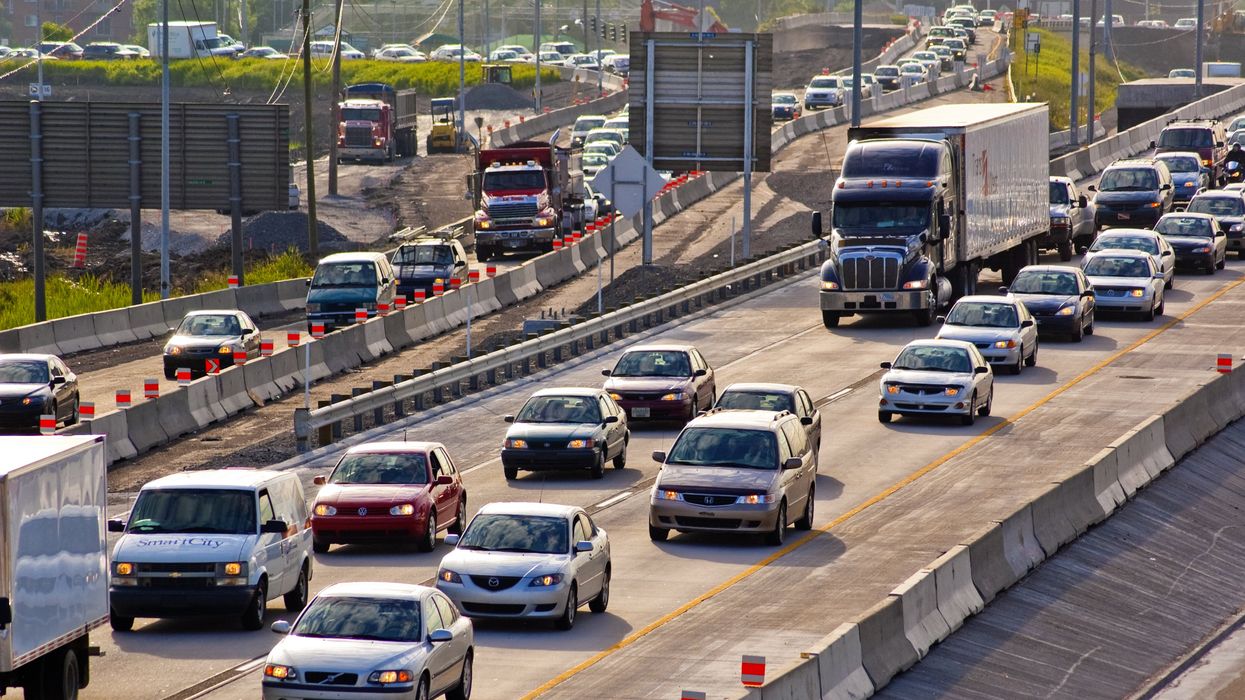 Du trafic à Montréal.