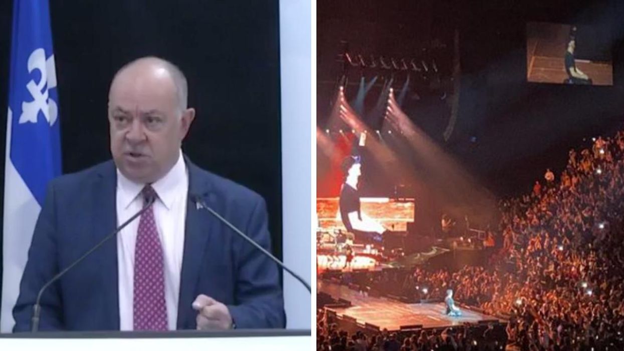 Dubé réagit à l'énorme foule vue au show d'Enrique Iglesias et Ricky Martin au Centre Bell