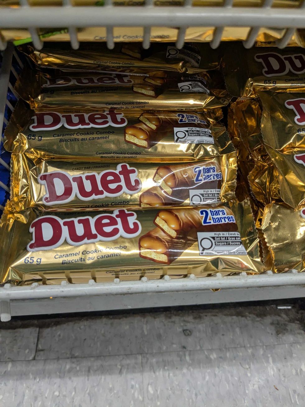 Duet bars at Dollarama