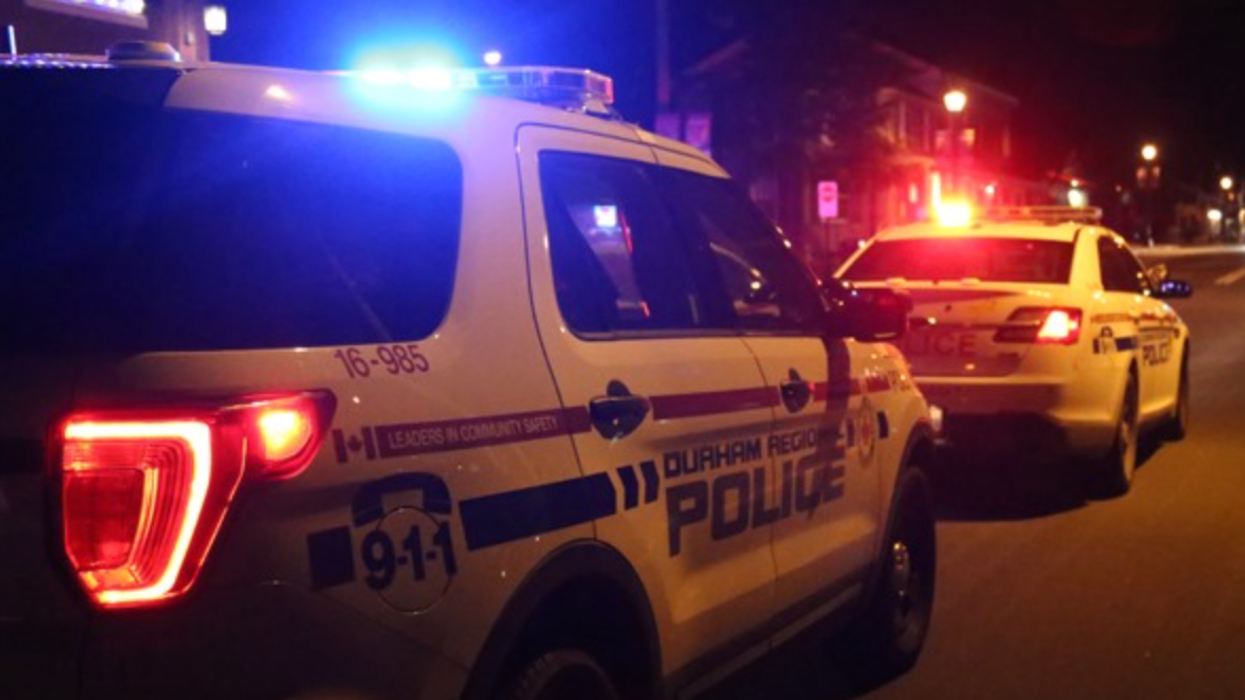 Durham Regional Police cars.