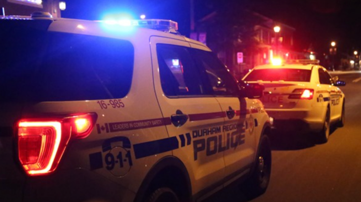 Durham Regional Police cars.