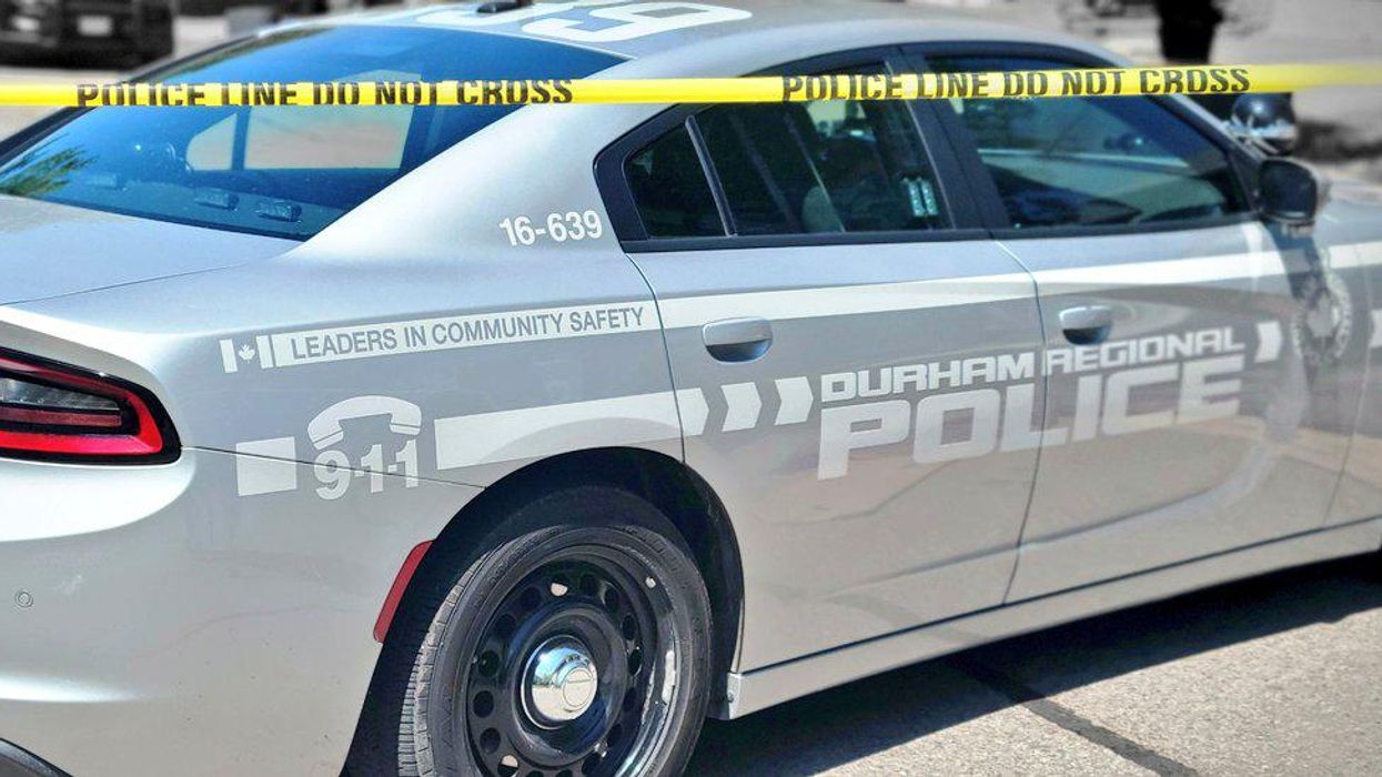 Durham Regional Police vehicle.
