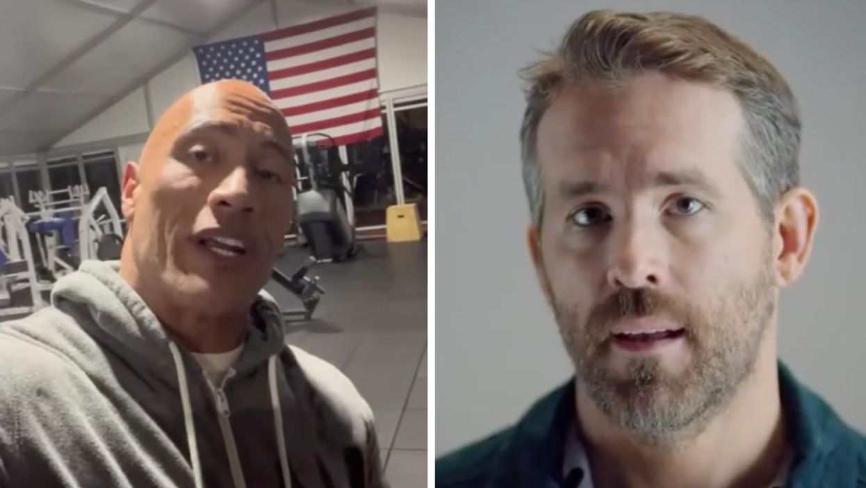 Dwayne Johnson Hired A Billboard To Embarrass Ryan Reynolds & He Had The Best Response
