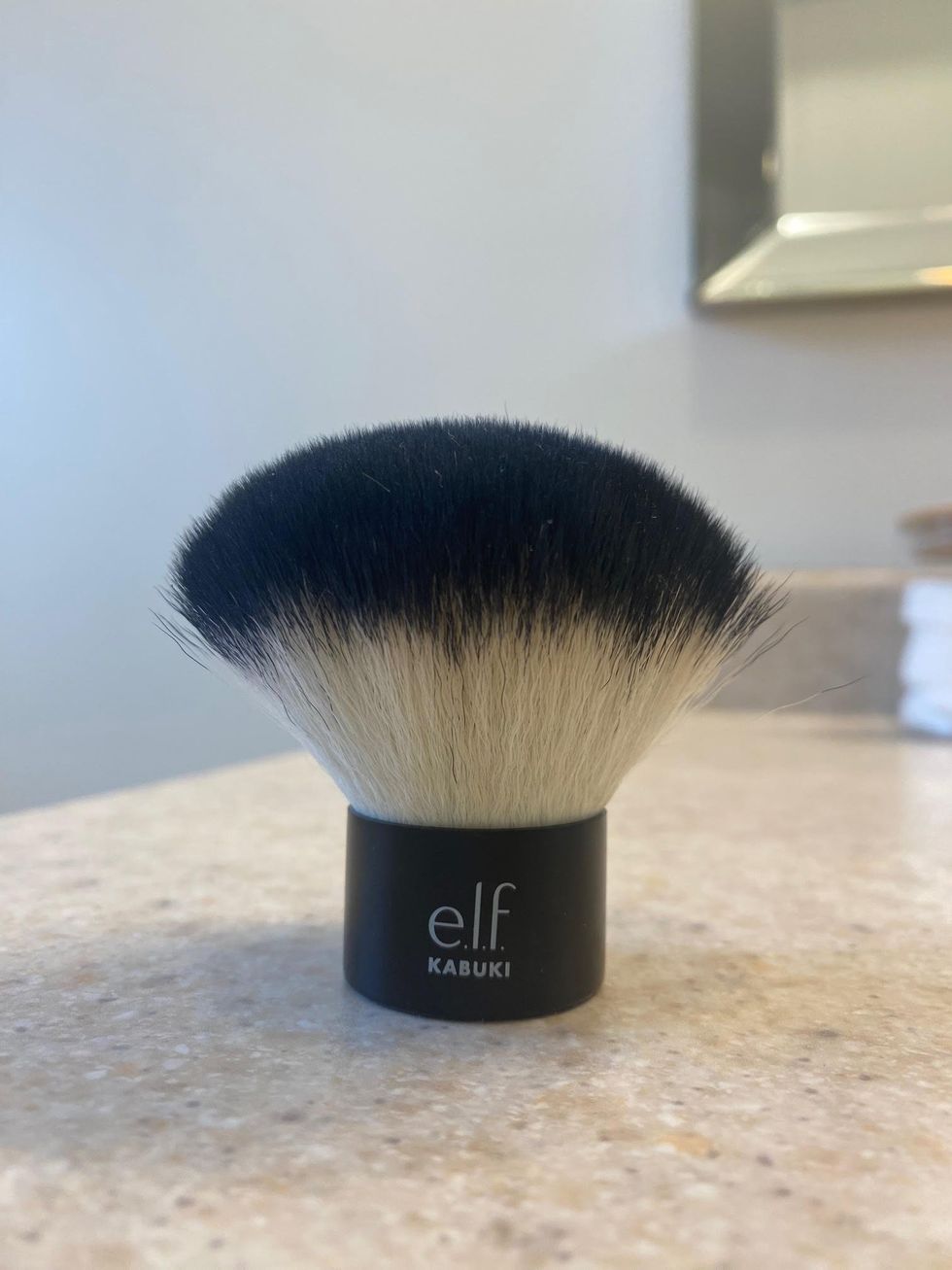 e.l.f. kabuki face brush.
