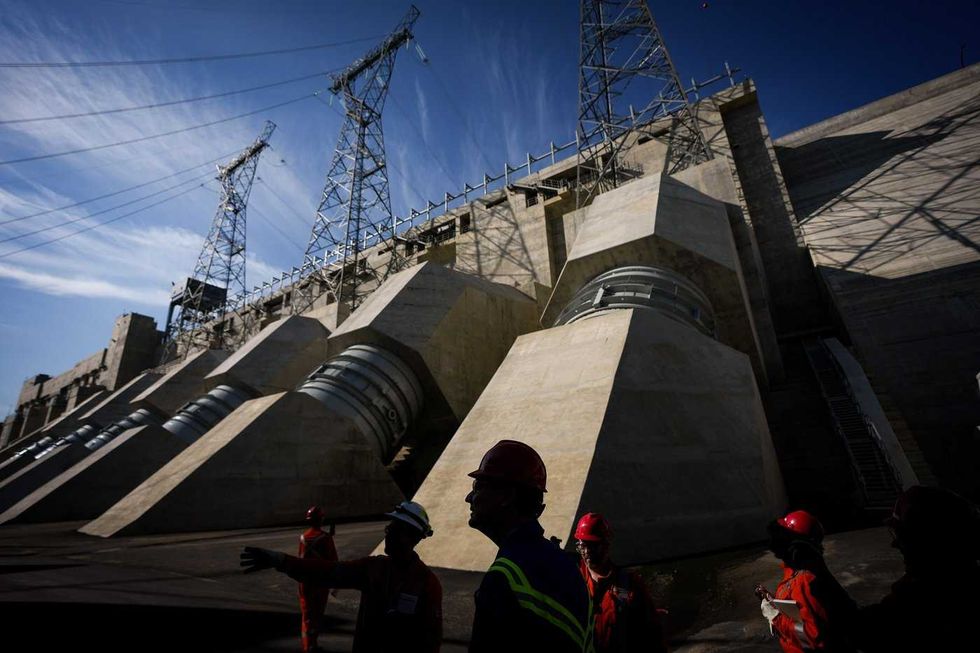 Eby gets close look at vast John Horgan Dam
