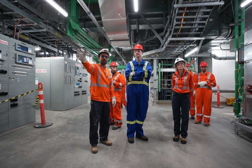 Eby gets close look at vast John Horgan Dam