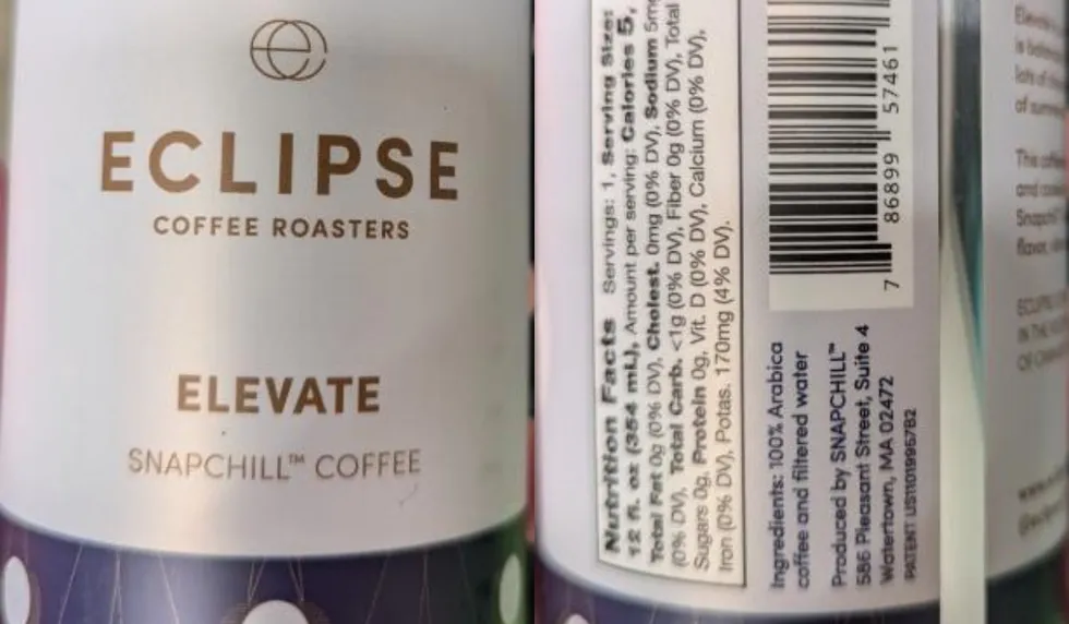 Eclipse Coffee Roasters brand Elevate Snapchill Coffee