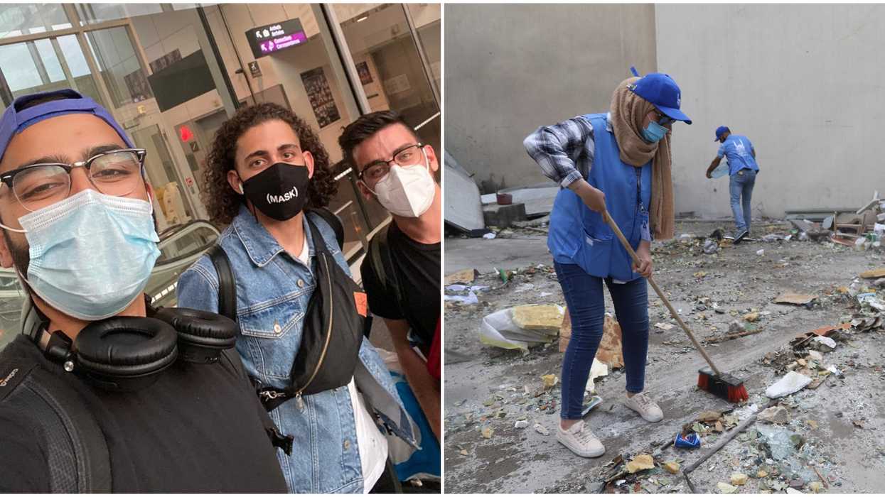 Edmonton: Beirut's Explosion Rocked The Nation & 2 Edmontonians Are Helping Out (PHOTOS)