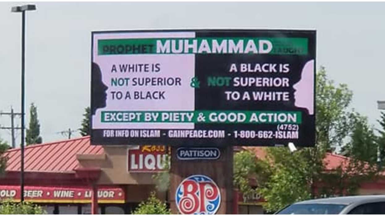 Edmonton Billboard Promoting Equality Got 'Distorted' & Totally Changed The Message (PHOTO)
