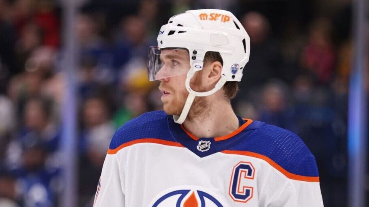 Edmonton Oilers captain Connor McDavid.