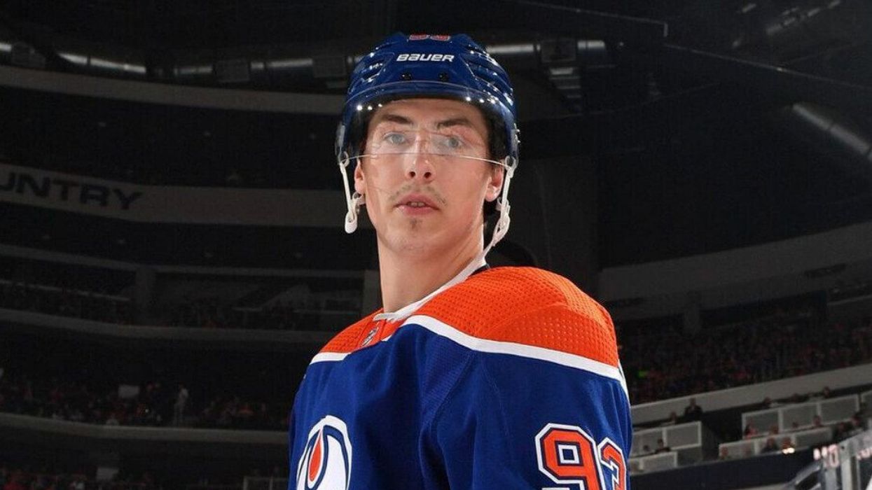 Edmonton Oilers star Ryan Nugent-Hopkins.