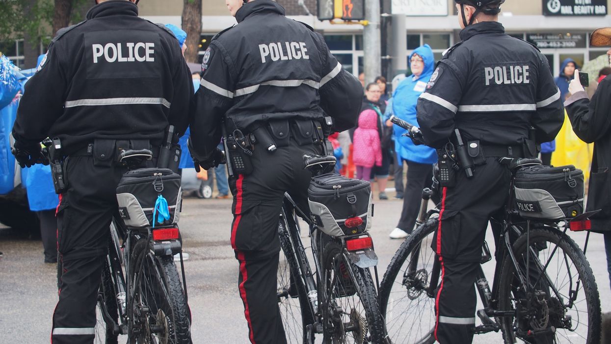Edmonton Police Say Arrests Were Made At Friday's Protest & A Cop Was Assaulted