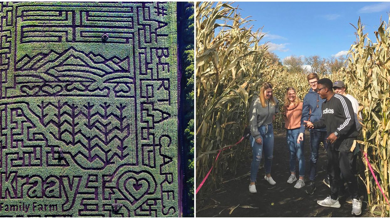 Edmonton's Corn Maze Just Opened & We Can Already Smell Pumpkin Spice