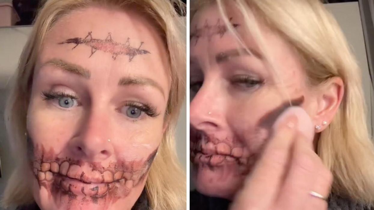 Elizabeth Rose in her TikTok video.
