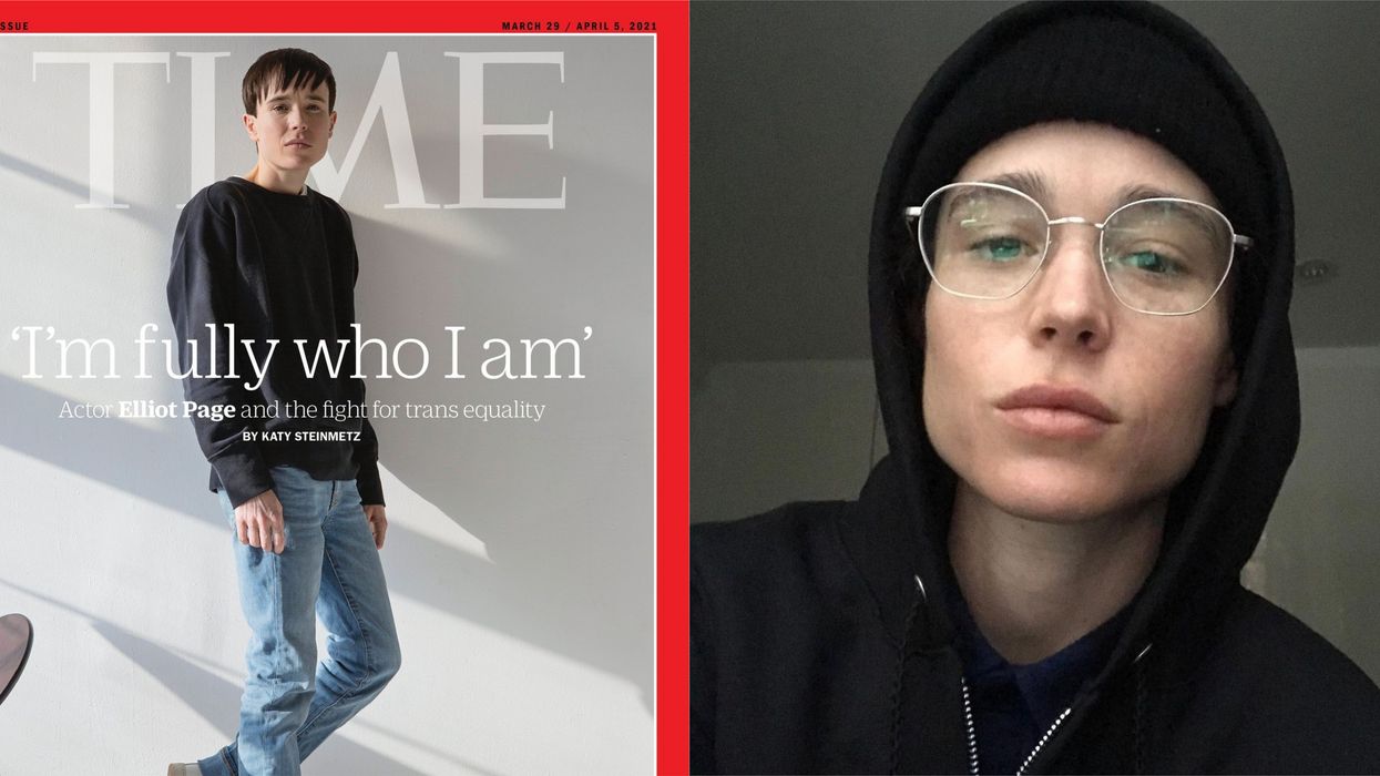 Elliot Page's TIME Magazine Cover Interview Goes Through His Journey