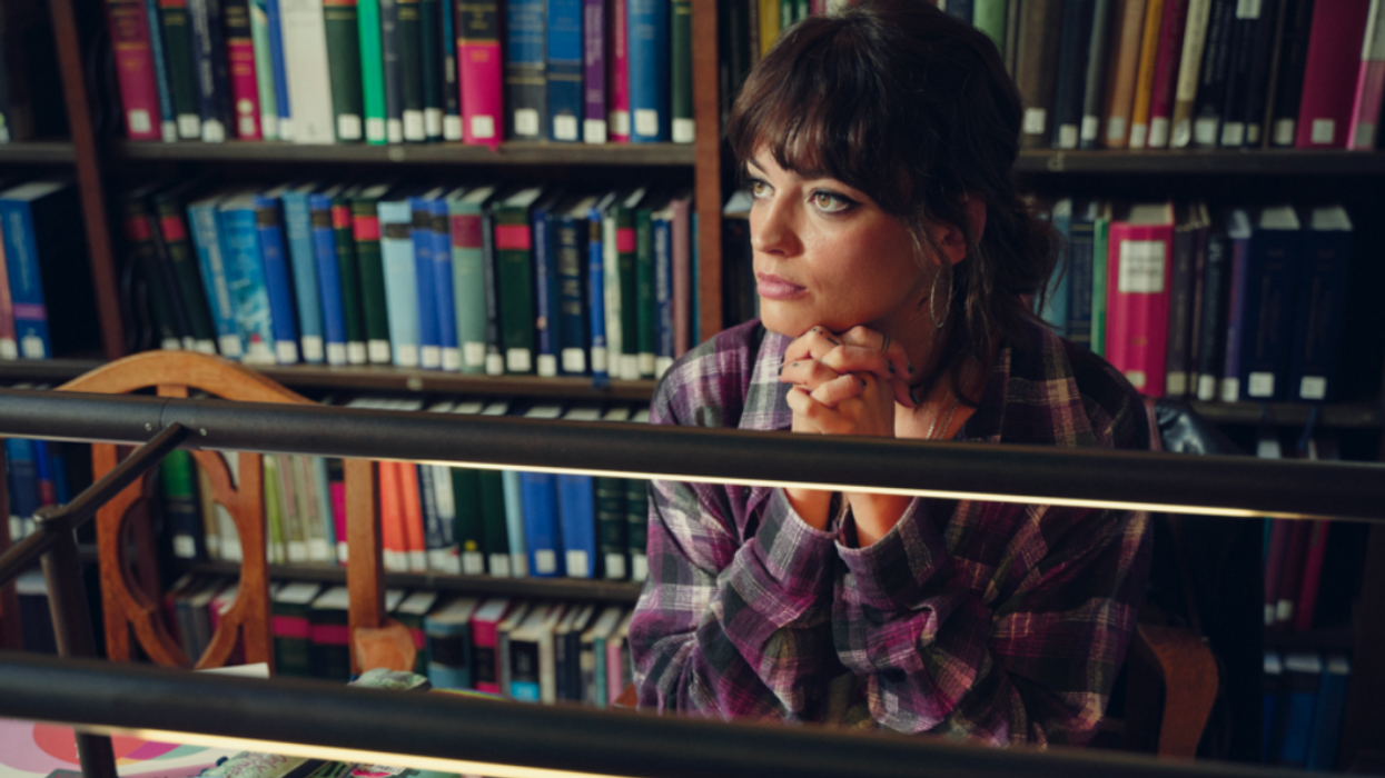 Emma Mackey as Maeve Wiley in "Sex Education."