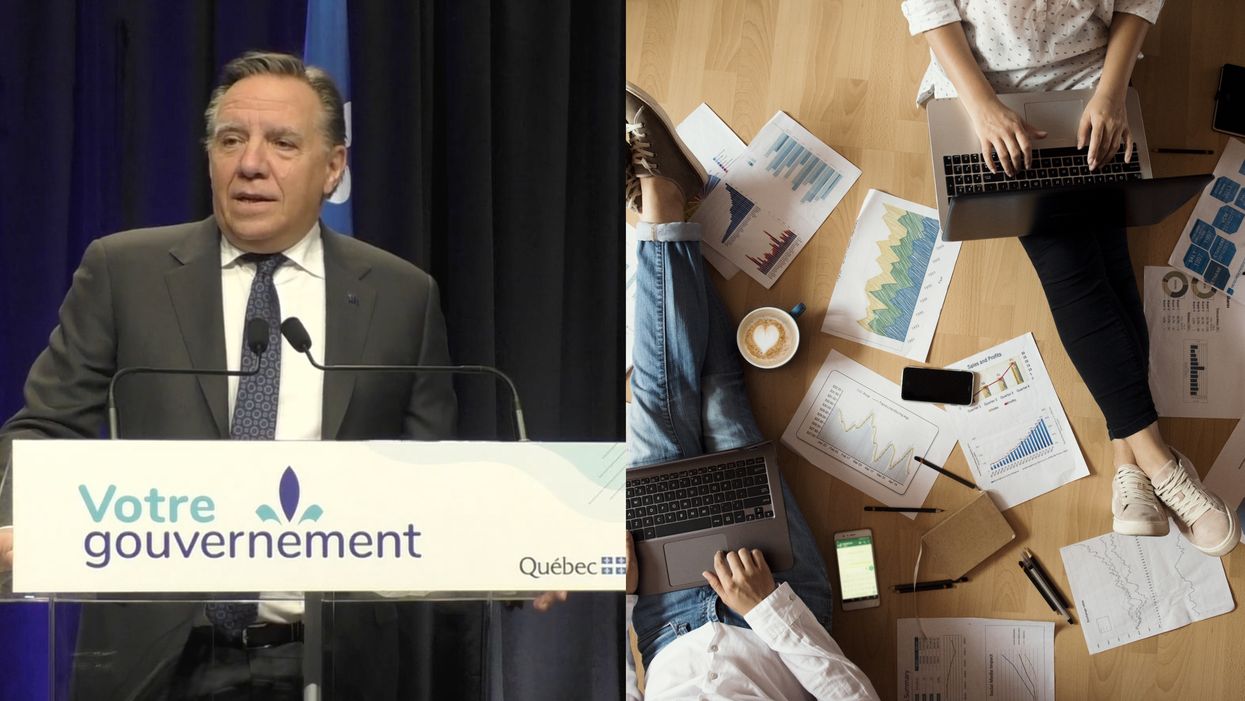 Emplois au Québec: François Legault veut augmenter le nombre d'emplois à 55 000$ par année
