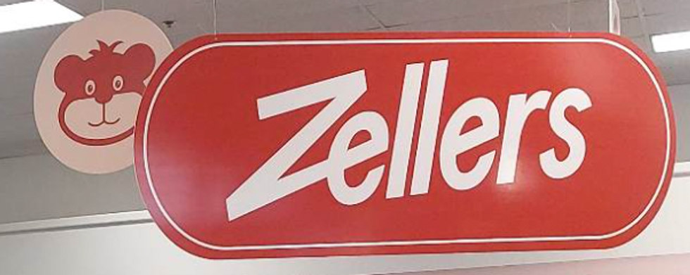 Enseignes Zellers.