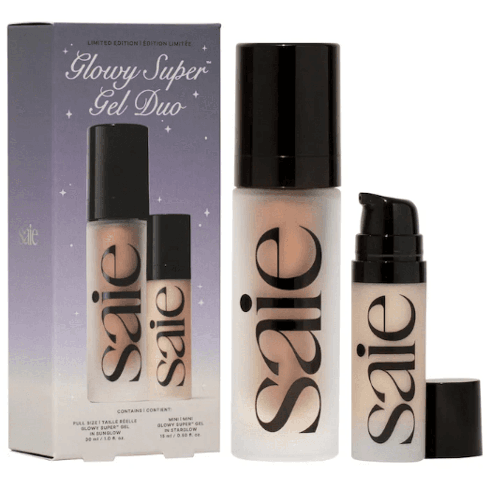 Ensemble-cadeau de gel Glowy Super de Saie vendu chez Sephora Canada