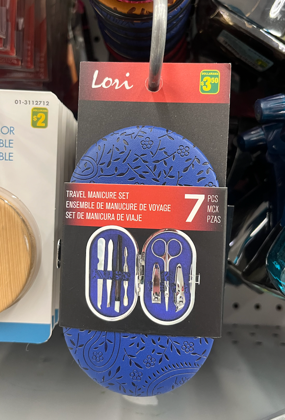 Ensemble de manucure de voyage