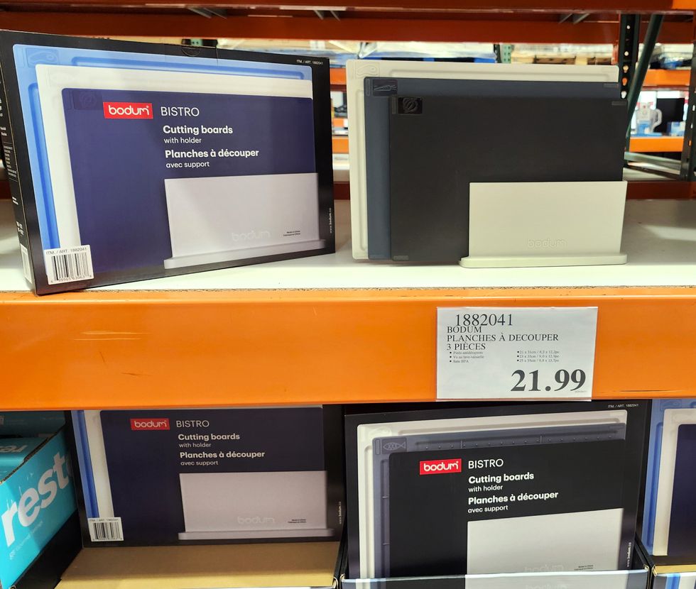 Ensemble de planche \u00e0 d\u00e9couper de la marque Bodum.