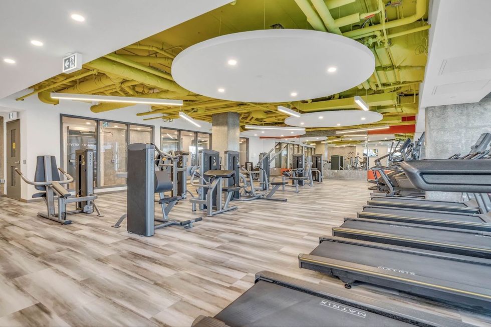 Envie buildings have fully equiped gyms for residents to use.