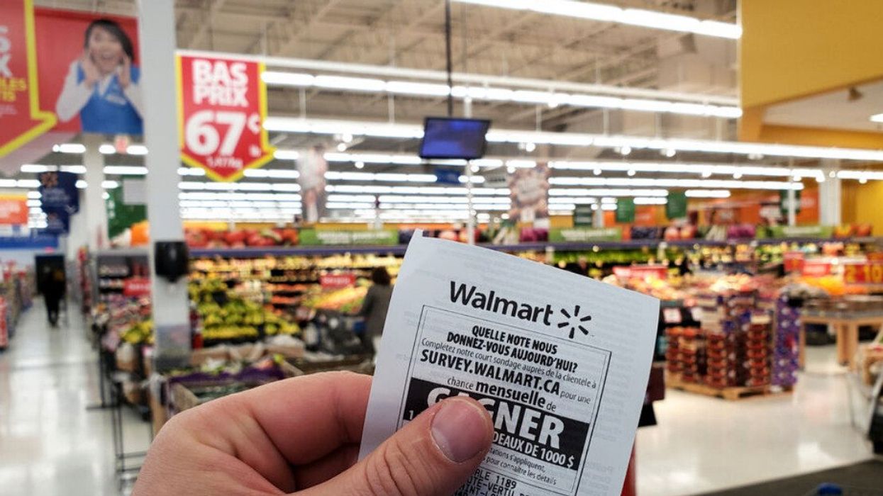 Épicerie du Walmart.