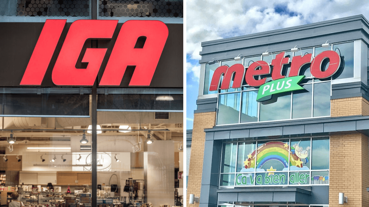 On a fait la même épicerie au IGA VS au Metro et voici le panier le ...