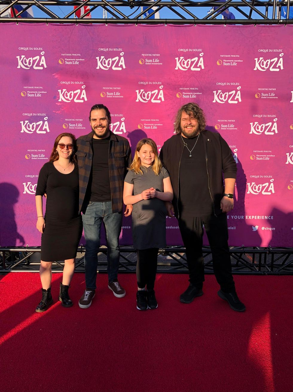 Erik et Sonny Caouette.