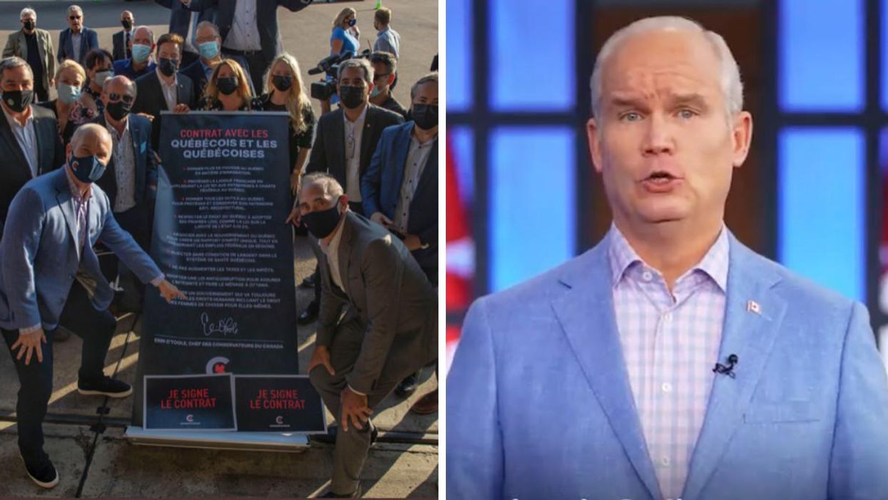 Erin O'Toole du PCC veut changer les impôts des Québécois