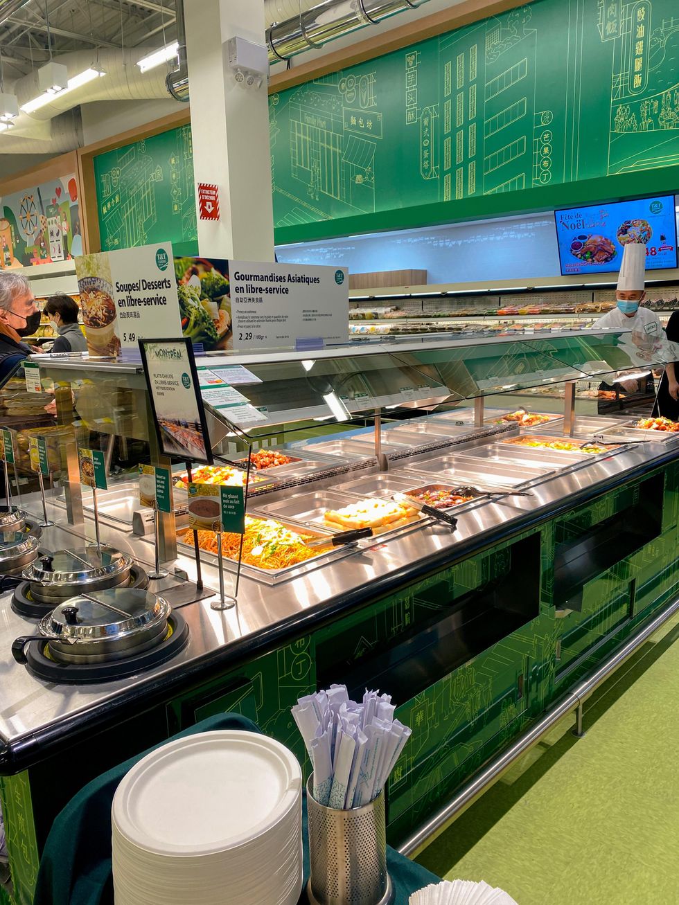 Espace caf\u00e9t\u00e9ria.