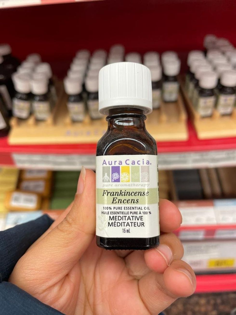 Essential oil at Bulk Barn.