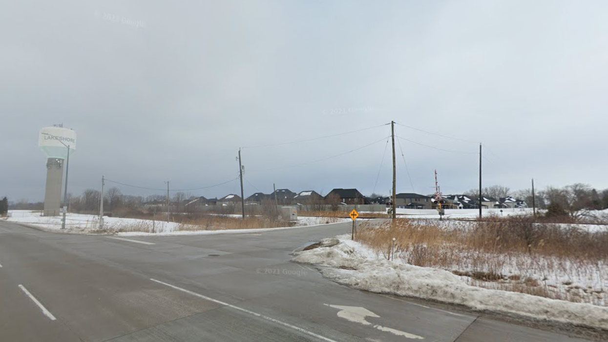 Essex County Road in Lakeshore.