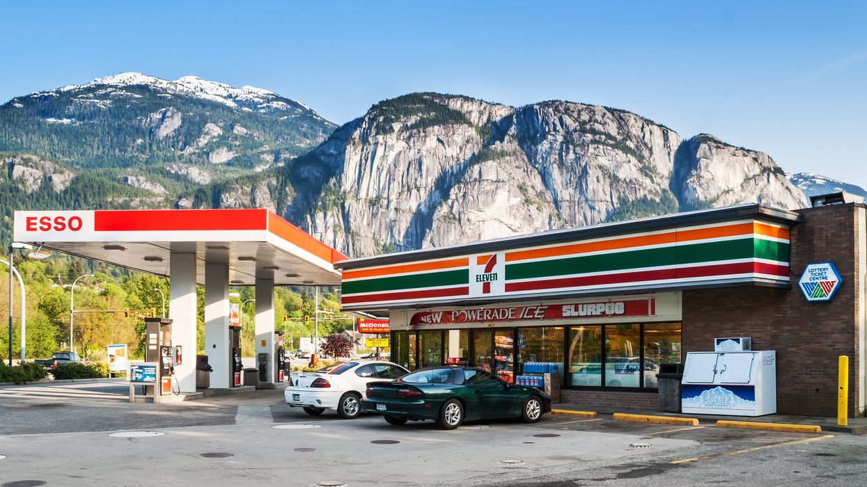 Esso and 7-Eleven in Squamish, B.C.